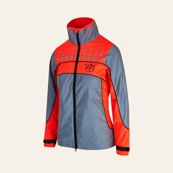 equisafety hi viz riding gilet pinkyellow