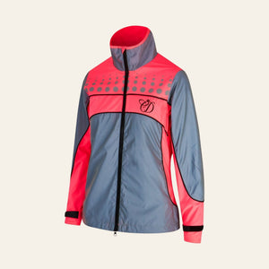 equisafety hi viz riding gilet pinkyellow