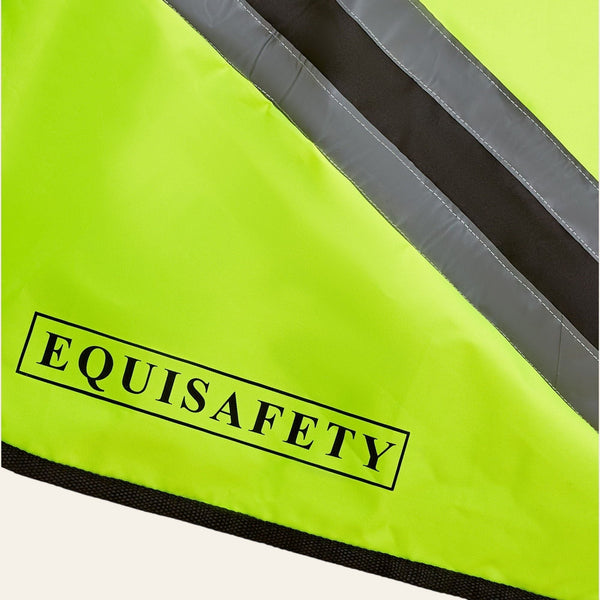Equisafety hi viz riding gilet pink yellow
