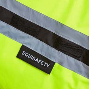 Equisafety hi viz riding gilet pink yellow