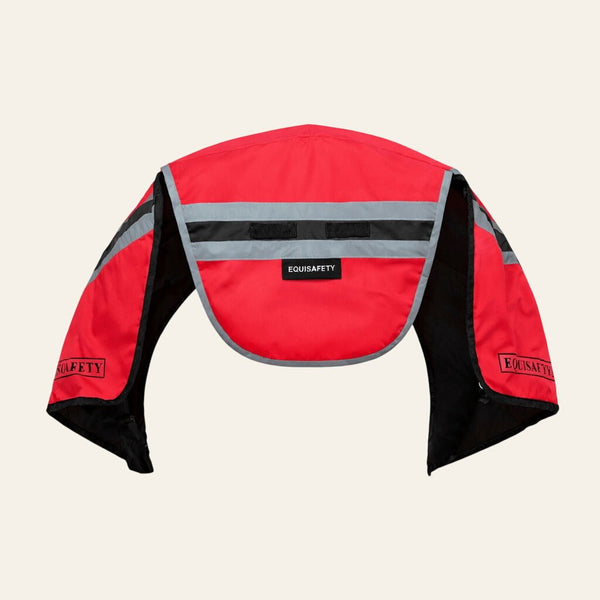 equisafety hi viz riding gilet pinkyellow