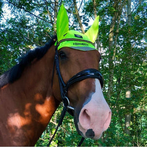 equisafety hi viz riding gilet pinkyellow