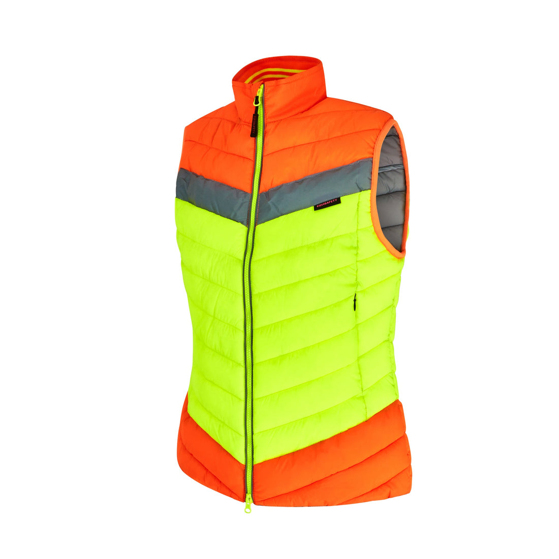 Equisafety Hi Viz Riding Gilet - Y/O - Equisafety