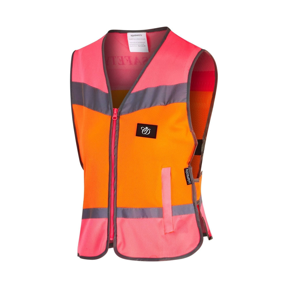 Equisafety Multi Colour Hi Vis Waistcoat - P/O - Equisafety