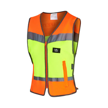 Equisafety Multi Colour Hi Vis Waistcoat - Y/O - Equisafety