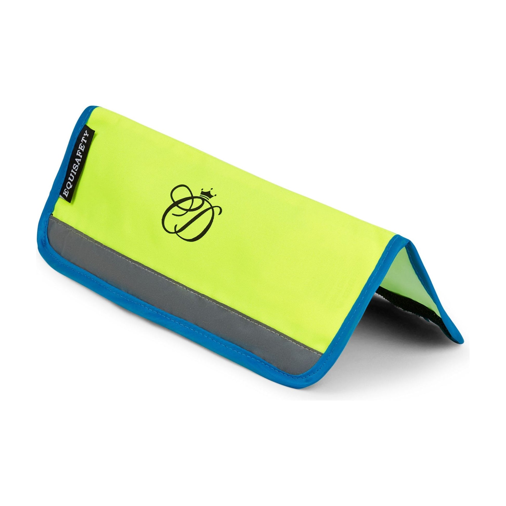 Equisafety Multi Coloured Hi Vis Nose Band - Green/Yellow - Equisafety