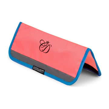 Equisafety Multi Coloured Hi Vis Nose Band - PINK/ORANGE - Equisafety