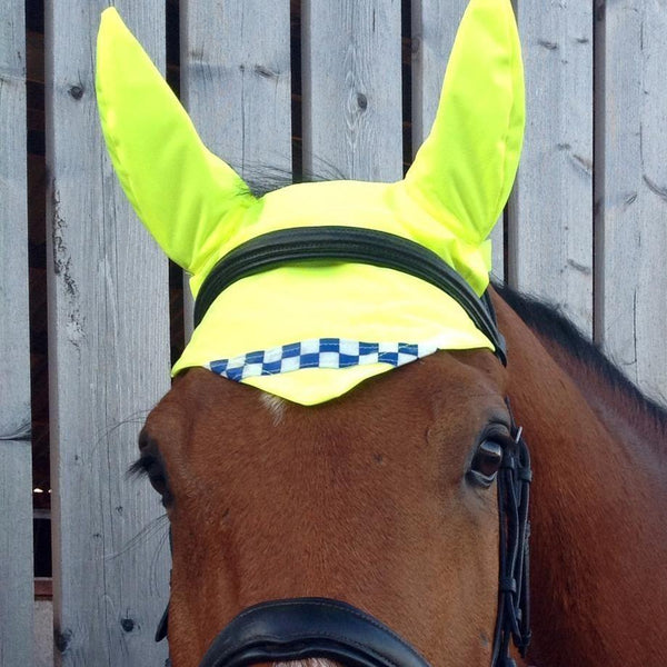 equisafety multi coloured reflective neck band pinkorange