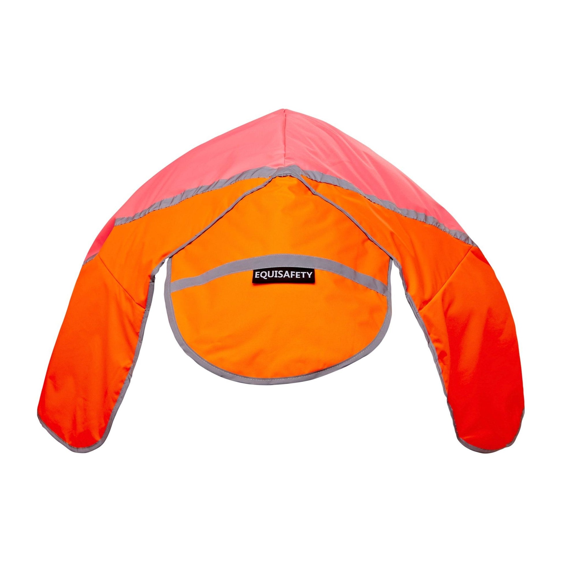 Equisafety Multi Coloured Waterproof Hi Viz Horse Sheet - Pink/Orange - Equisafety