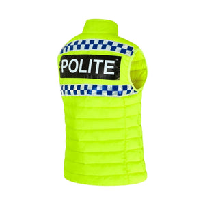 Equisafety POLITE Hi Vis Fitted Gilet - Equisafety