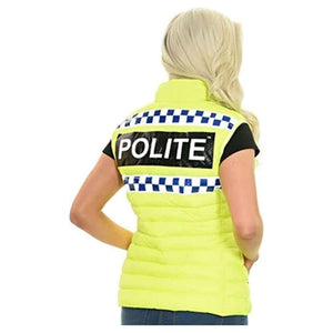 Equisafety POLITE Hi Vis Fitted Gilet - Equisafety