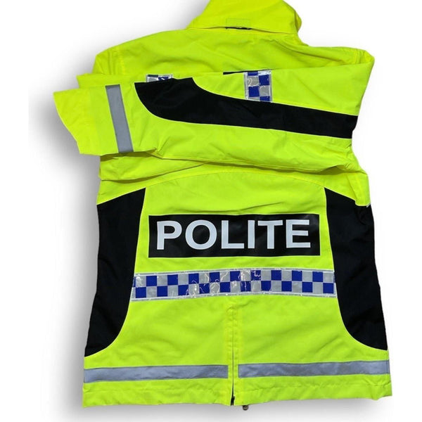 Equisafety POLITE Lightweight Waterproof Hi Vis Jacket - Equisafety