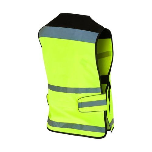 Equisafety Reflective Air Waistcoat Yellow - Plain Back - Equisafety