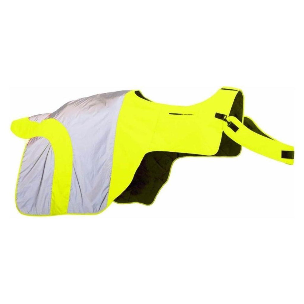 Equisafety Reflective Mercury Horse Exercise Rug - Yellow - Equisafety