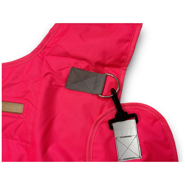 Equisafety Reflective Mercury Horse Hi Viz Exercise Rug in Pink - Equisafety