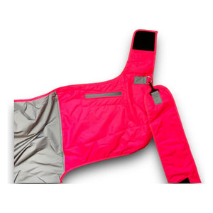 Equisafety Reflective Mercury Horse Hi Viz Exercise Rug in Pink - Equisafety