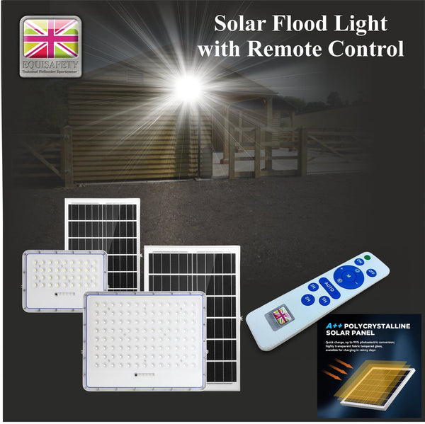 Equisafety Solar Flood Light - 104 LEDs - Available from early December - Equisafety
