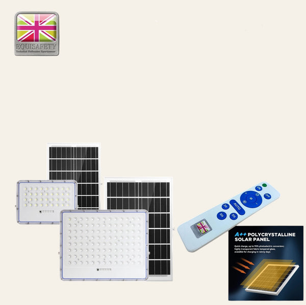 Equisafety Solar Flood Light - 104 LEDs - IN STOCK - Equisafety