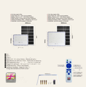 Equisafety Solar Flood Light - 104 LEDs - IN STOCK - Equisafety