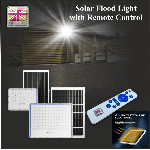 equisafety solar flood light leds in stock