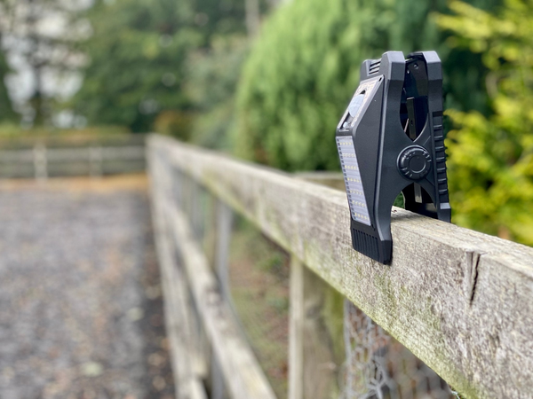 Equisafety Solar Powered LED Outdoor Light Clip. - Equisafety