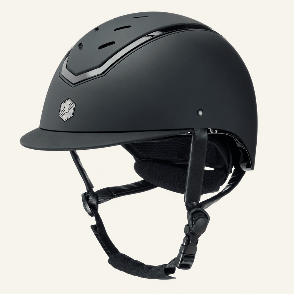 Equisafety eqx kylo riding hat mips black matteblack gloss