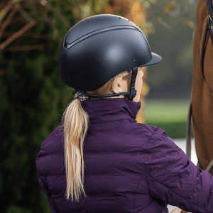 EQX Kylo Riding Hat MIPS - Black Matte/Black Gloss - Equisafety