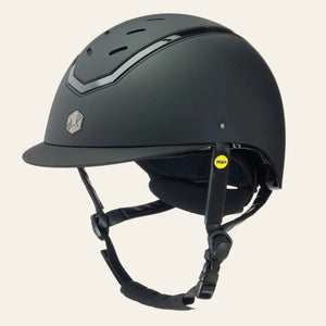 EQX Kylo Riding Hat MIPS - Black Matte/Black Gloss - Equisafety