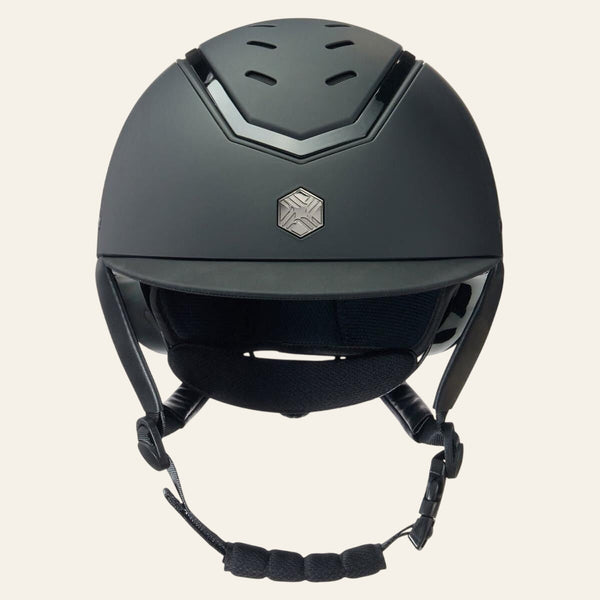 EQX Kylo Riding Hat MIPS - Black Matte/Black Gloss - Equisafety