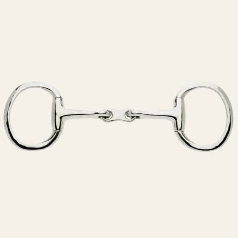 French Link Eggbut Snaffle - Equisafety