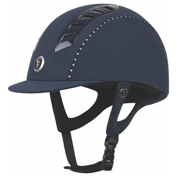 Gatehouse Chelsea Air Flow Pro Suedette Crystal - Riding Hat - Navy - Equisafety