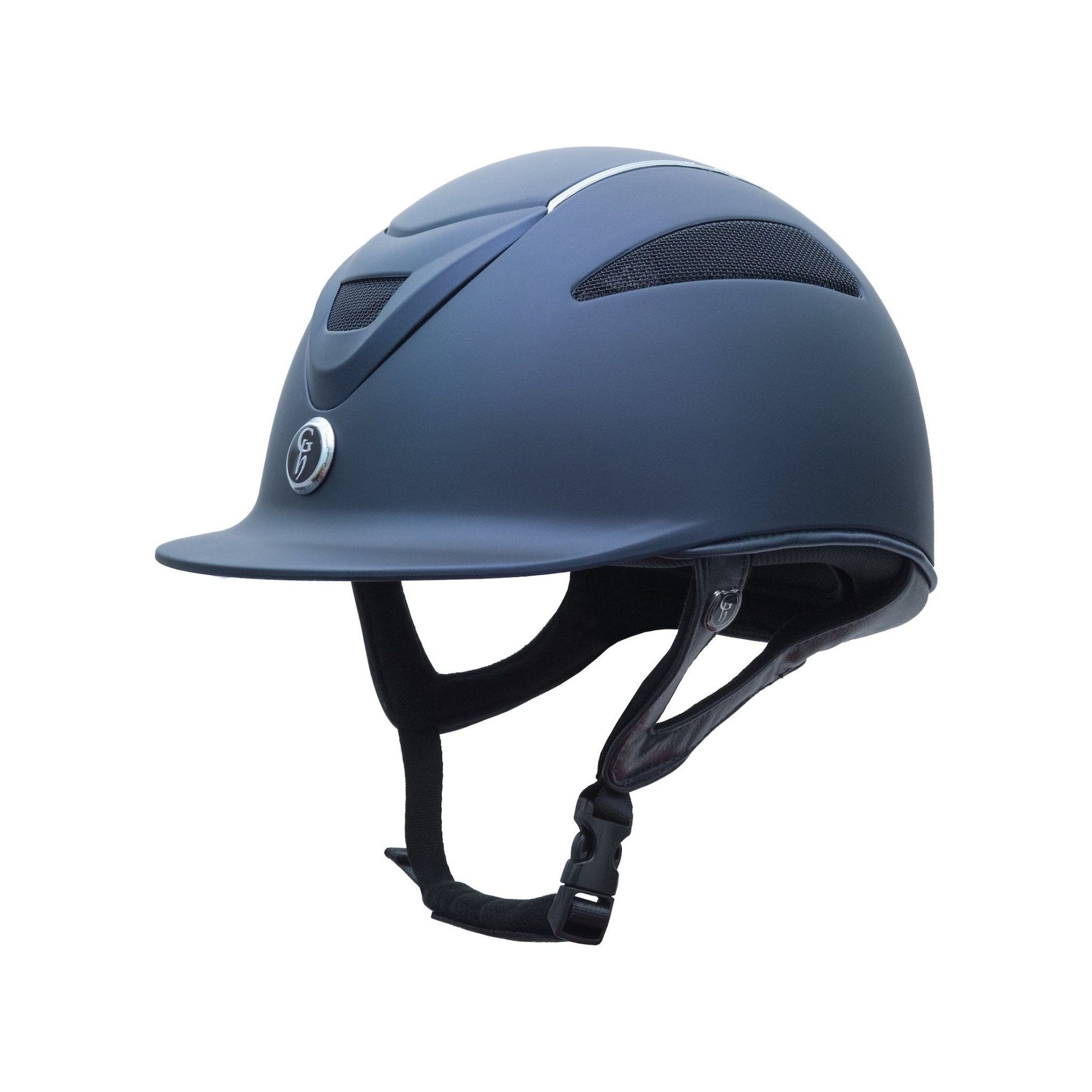 Gatehouse Conquest MKII Riding Hat Navy Matt - Equisafety