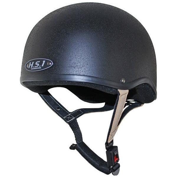 Gatehouse HS1 Jockey - Riding Hat - Black - Equisafety