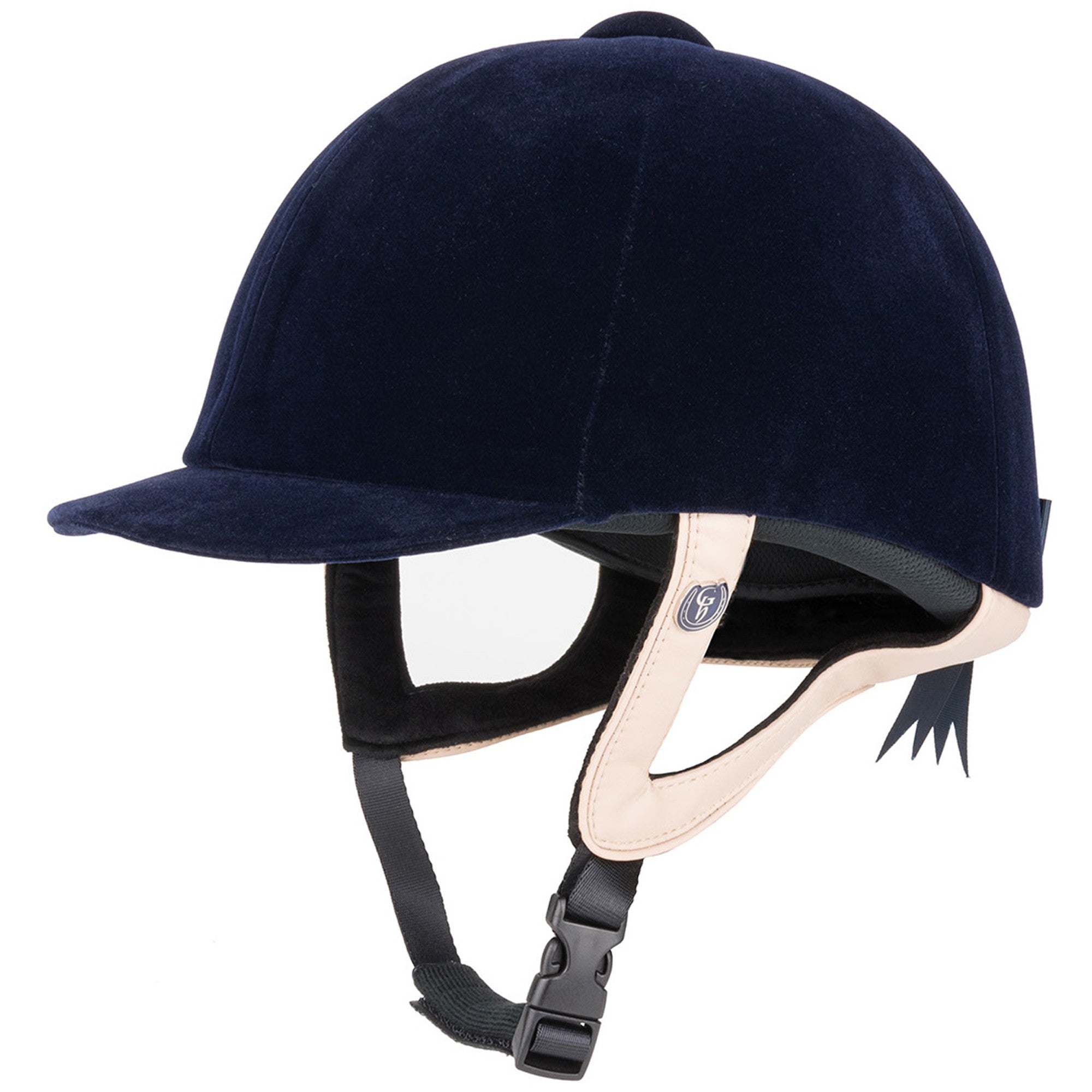 Gatehouse Jeunesse Velvet Riding Hat - Navy - Equisafety