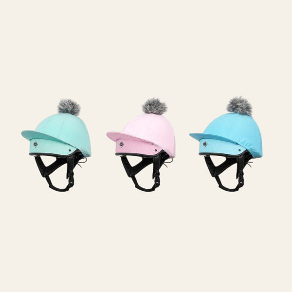 Harlow JS1 Pro Jockey Skull - Pastel Blue - Equisafety