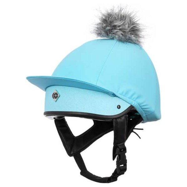 Harlow JS1 Pro Jockey Skull - Pastel Blue - Equisafety