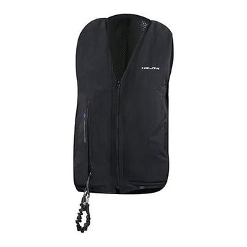 Helite Zip In 2 Airbag Vest - Rider Airbag Protection - Black - Equisafety