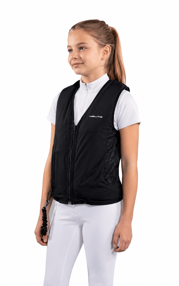 Helite Zip In 2 Airbag Vest - Rider Airbag Protection - Child - Equisafety