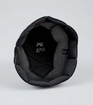 Premier Equine - Artemis Matte Jockey Skull Carbon Shield Black