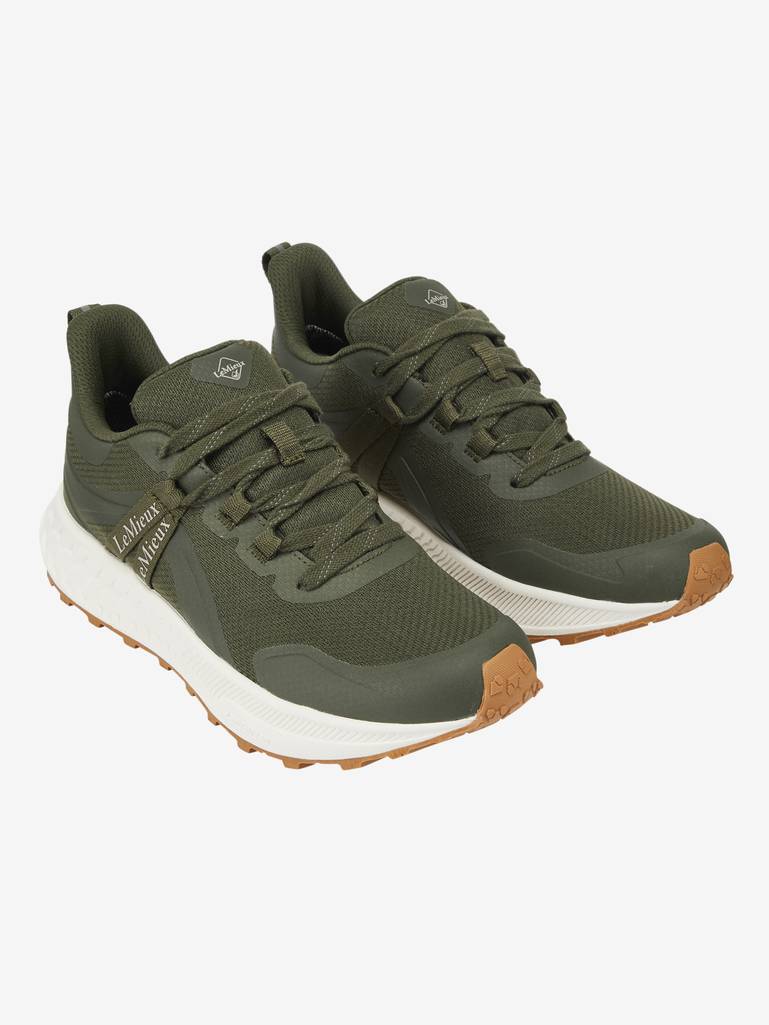 Le Mieux All weather Trax Waterproof Trainer - Khaki