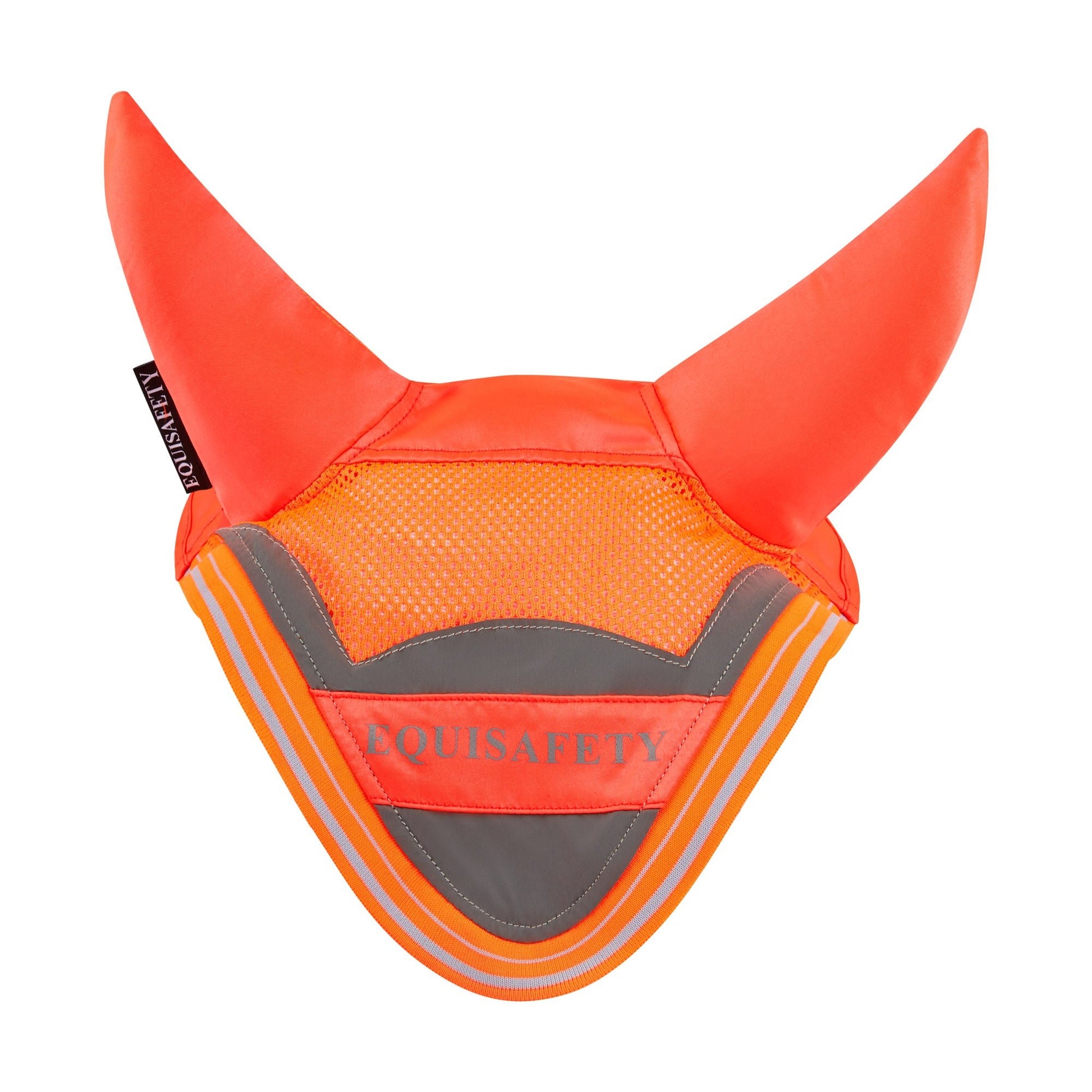 Hi Vis Acoustic Horse Ears - ORANGE - Equisafety