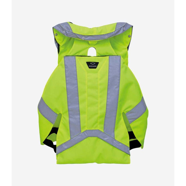 Hit Air MLV2 with Back Padding - Hi Vis Yellow - Equisafety