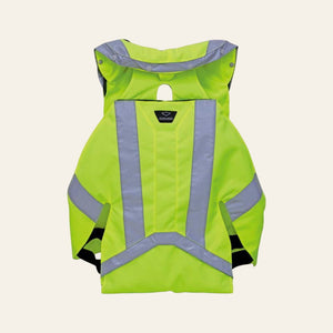 Hit Air MLV2 with Back Padding - Hi Vis Yellow - FREE AIR WAISTCOAT with every order. Worth £39.99 - Equisafety