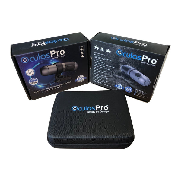 Horse Riding Helmet Camera OculosPro 2K 2 - way - Equisafety