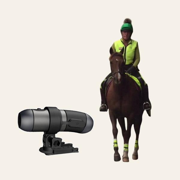 Horse Riding Helmet Camera OculosPro 2K 2 - way - OUT OF STOCK - Equisafety