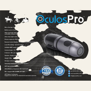 Horse Riding Helmet Camera OculosPro 2K 2 - way - OUT OF STOCK - Equisafety