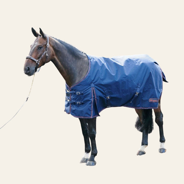 Equisafety john whitaker kirkby turnout rug 100g red 6ft6 only