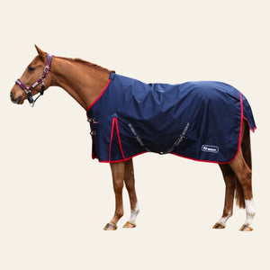 Equisafety john whitaker kirkby turnout rug 100g red 6ft6 only