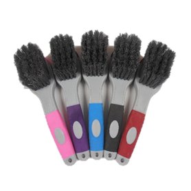 KBF99 Antibacterial Bucket Brush Black/Grey - Equisafety