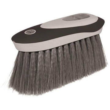 KBF99 Antibacterial Dandy Brush Long Fibre Black/Grey - Equisafety